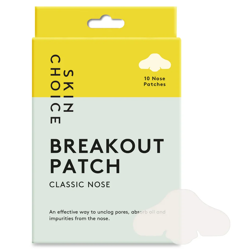 Skin Choice Breakout Classic Nose Hydrocolloid Pore Patches x10
