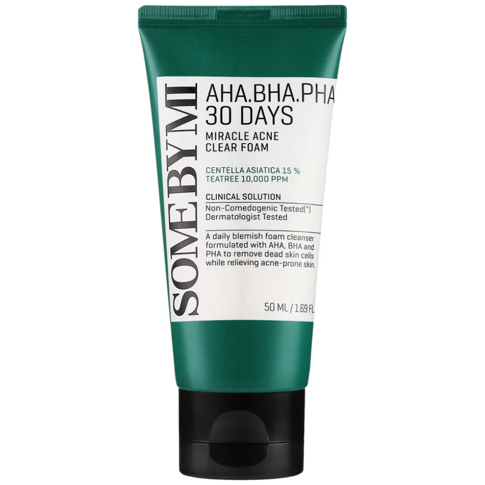 Some By Mi AHA, BHA, PHA 30 Days Miracle Acne Clear Foam 50ml