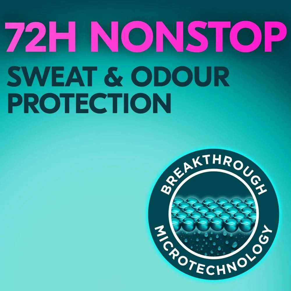 Sure Nonstop Protection 72h Uplifting & Fresh Anti-Perspirant Deodorant Roll-On 50ml - Image 3