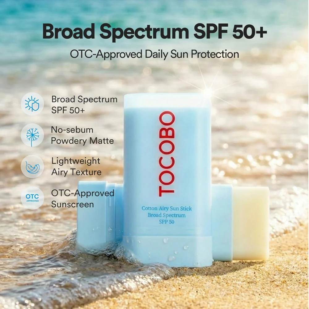 Tocobo Cotton Soft Sun Stick PA++++ SPF50+ 19g - Image 3