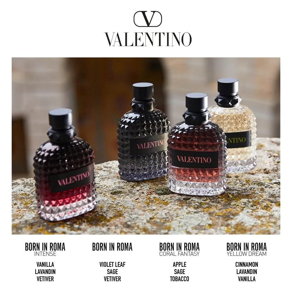 Valentino Born In Roma Uomo Yellow Dream Eau De Toilette 100ml - Image 5