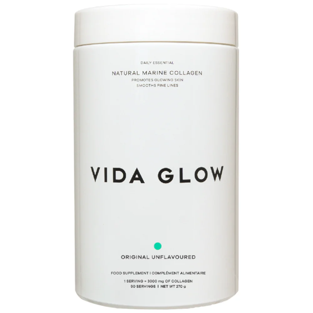 Vida Glow Natural Marine Collagen Supplement Original Tub 270g
