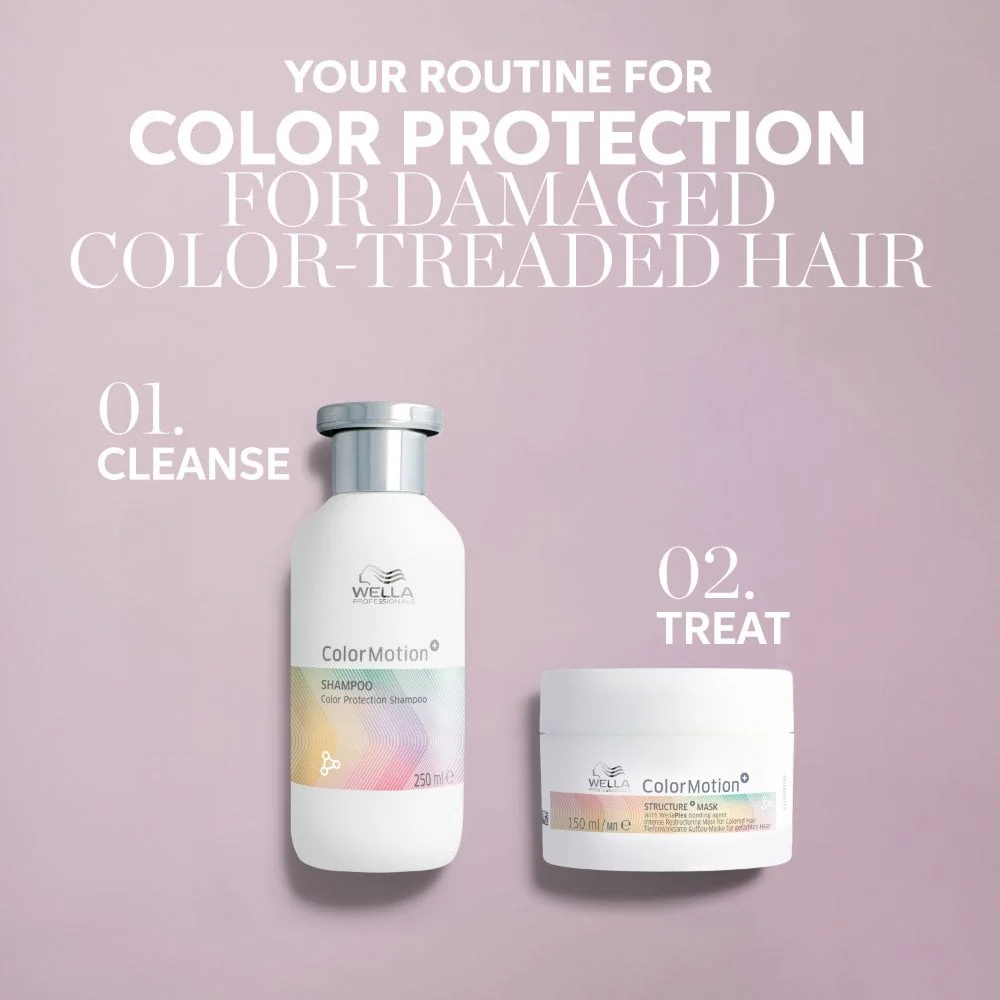 Wella Professionals Colour Motion Shampoo 250ml & Conditioner 200ml Twin - Image 6