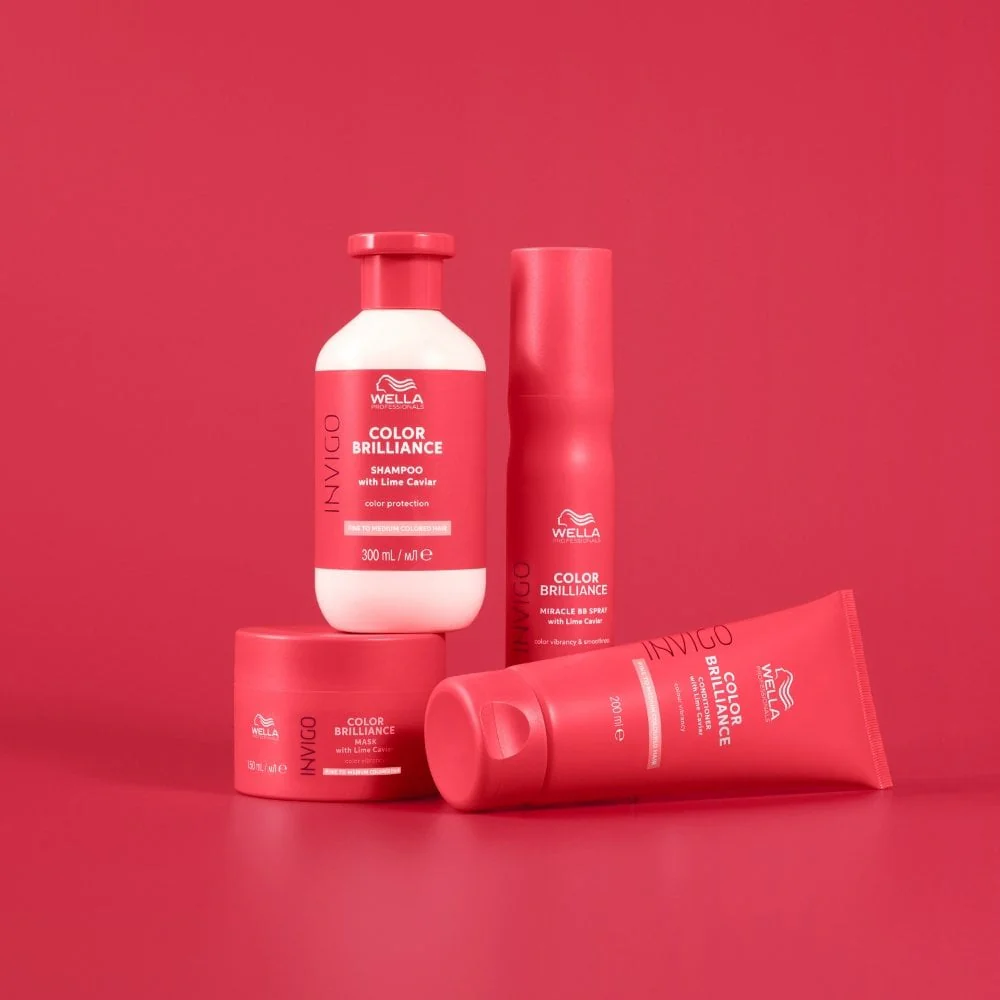 Wella Professionals Invigo Colour Brilliance Vibrant Colour Mask Fine/Normal Hair 500ml - Image 2