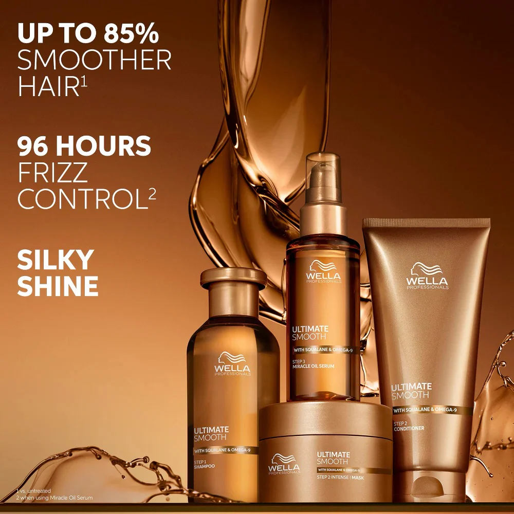 Wella Professionals Ultimate Smooth Shampoo 100ml - Image 7