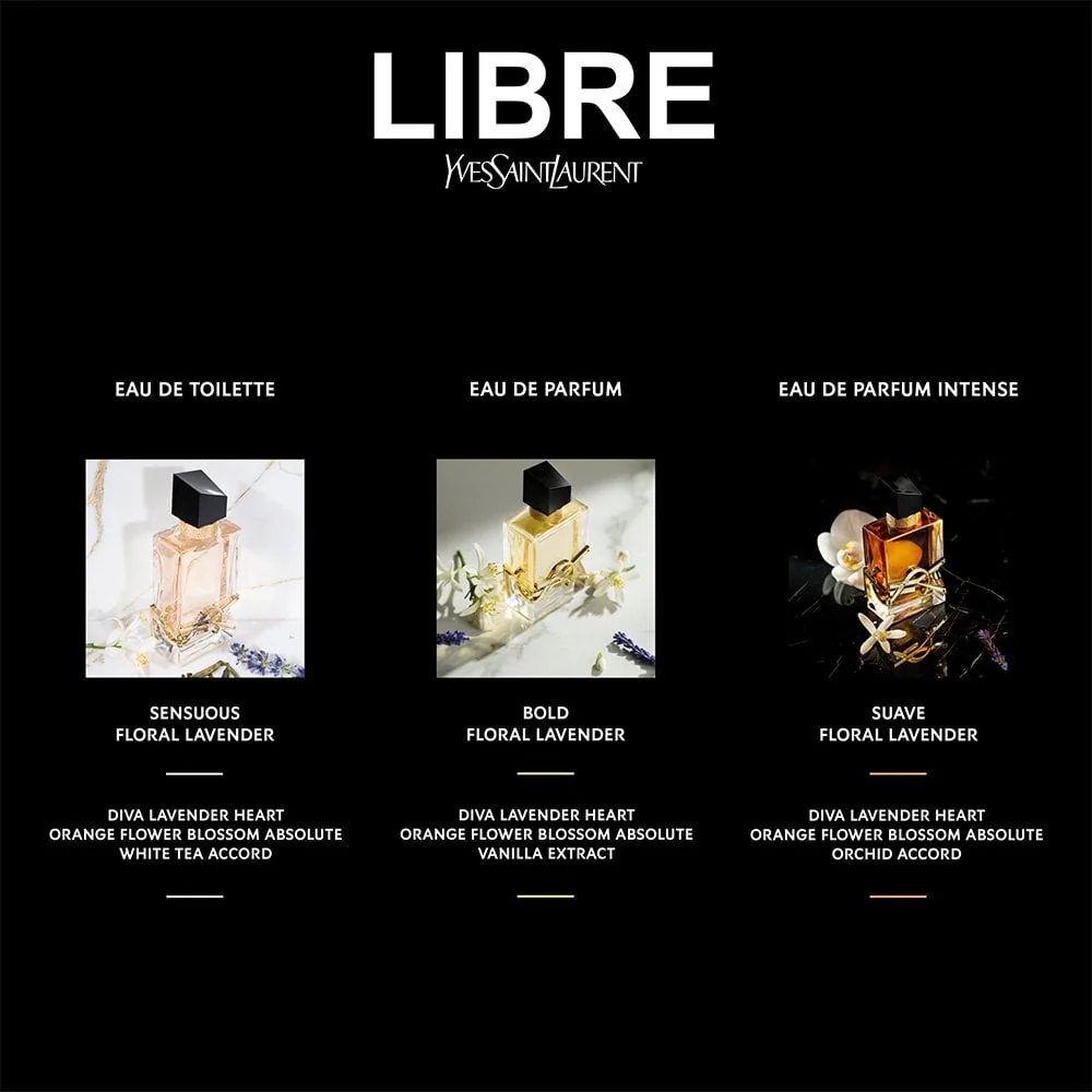 Yves Saint Laurent Libre Eau De Toilette 50ml - Image 4